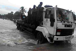 Transportation of fuel, medicine and food.